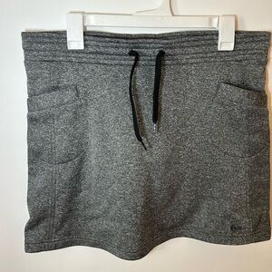 Kavu Dark Grey Athletic Mini Skirt | Size L